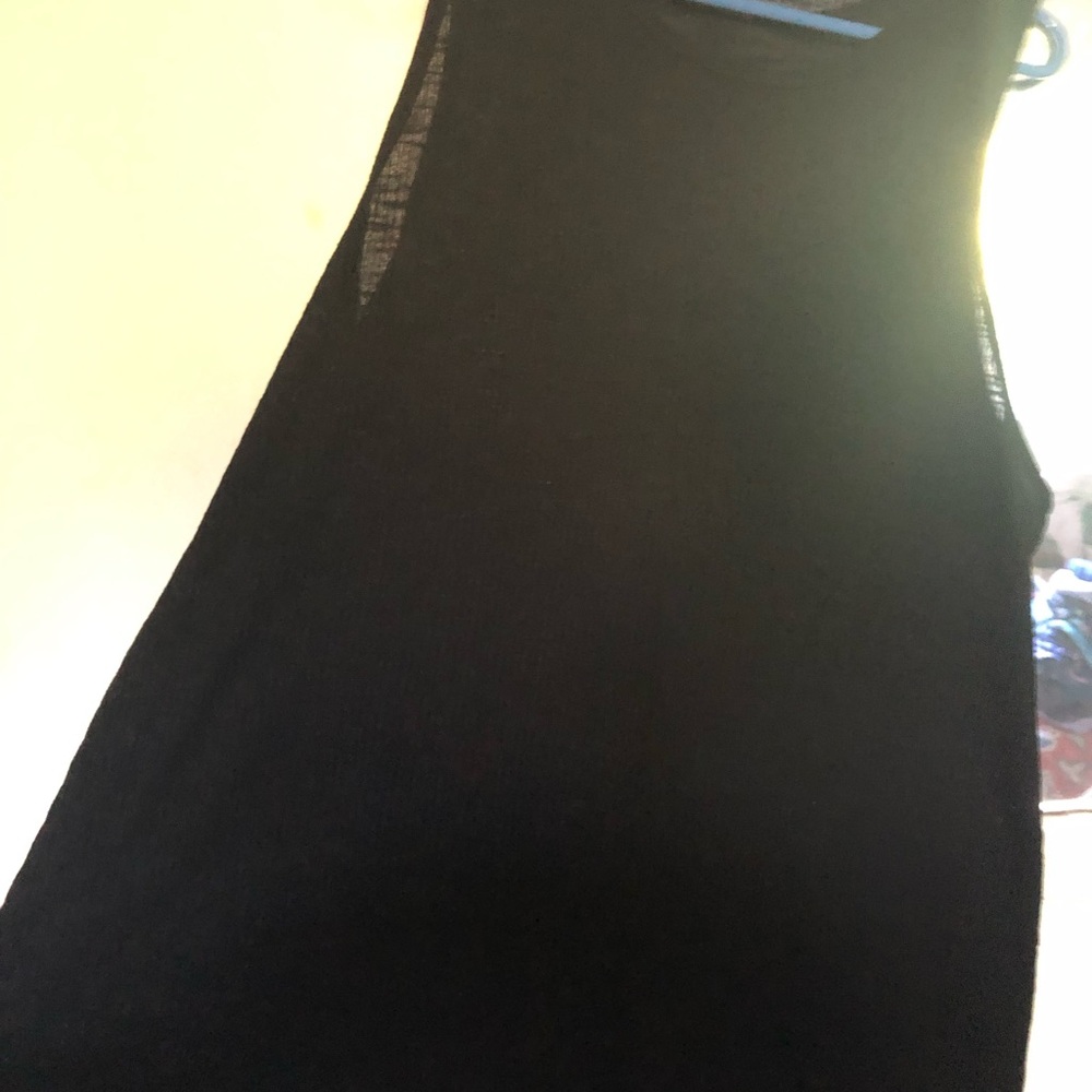 Faded Glory Black Knit Top